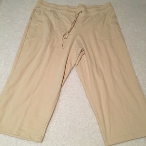 Beige Capris